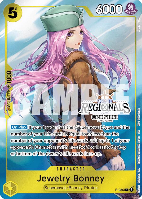 Jewelry Bonney (Online Regional Participation Pack 2025 Vol.2) [One Piece Promotion Cards] | Shuffle n Cut Hobbies & Games