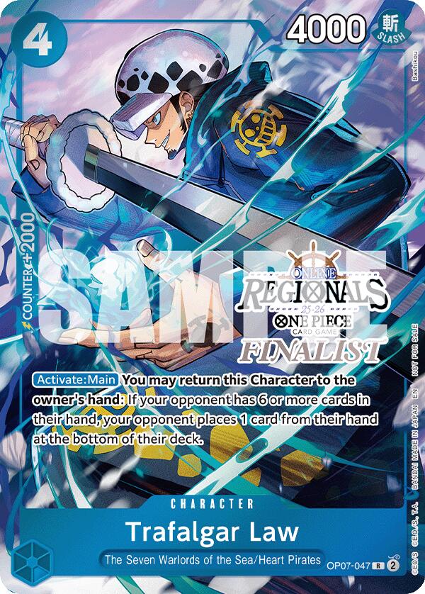 Trafalgar Law (Online Regional Finalist Card Set 2025 Vol.2) [One Piece Promotion Cards] | Shuffle n Cut Hobbies & Games