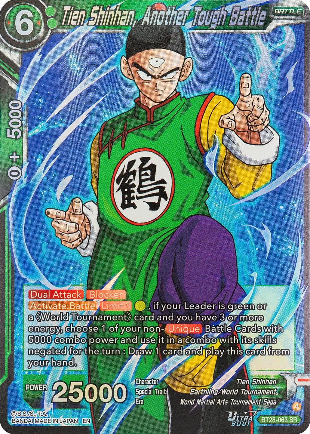 Tien Shinhan, Another Tough Battle (BT28-063) [Prismatic Clash] | Shuffle n Cut Hobbies & Games
