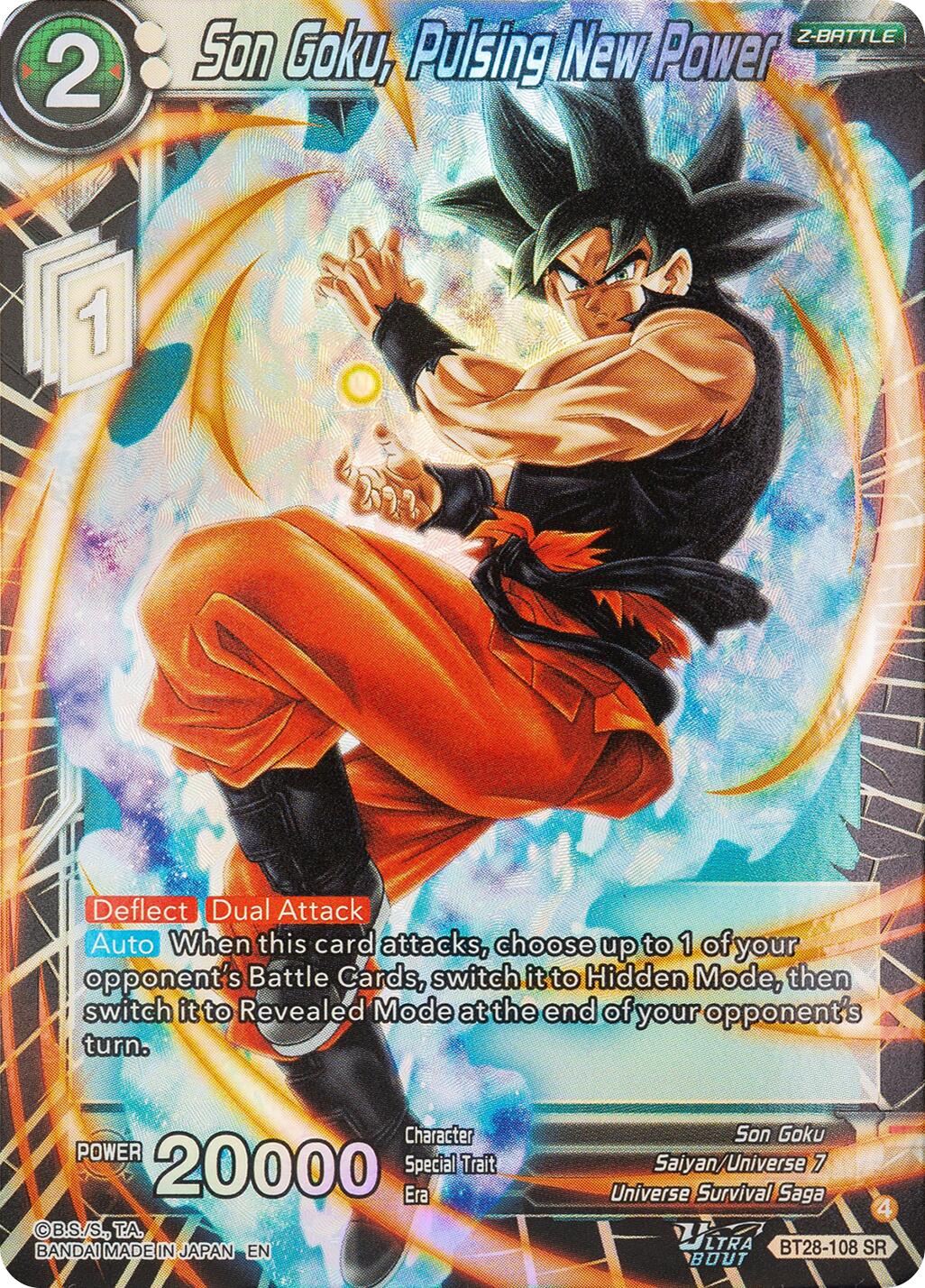 Son Goku, Pulsing New Power (BT28-108) [Prismatic Clash] | Shuffle n Cut Hobbies & Games