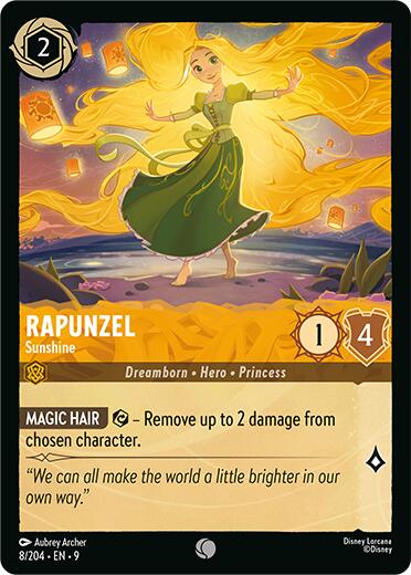Rapunzel - Sunshine (8/204) [Fabled] | Shuffle n Cut Hobbies & Games