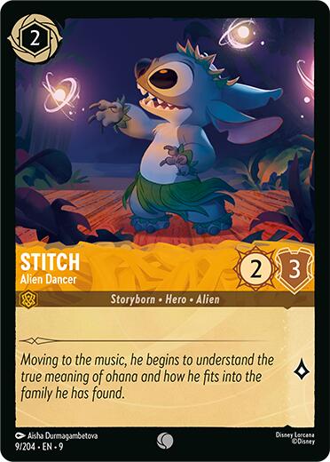 Stitch - Alien Dancer (9/204) [Fabled] | Shuffle n Cut Hobbies & Games