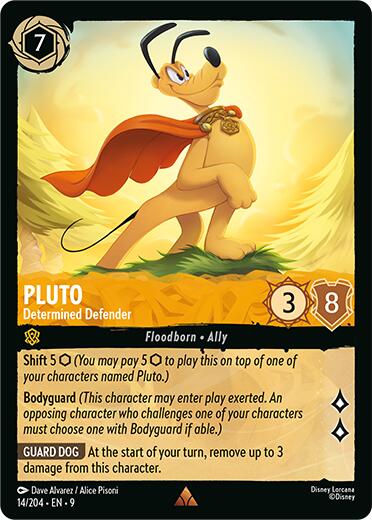 Pluto - Determined Defender (14/204) [Fabled] | Shuffle n Cut Hobbies & Games