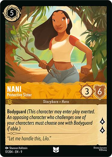 Nani - Protective Sister (17/204) [Fabled] | Shuffle n Cut Hobbies & Games