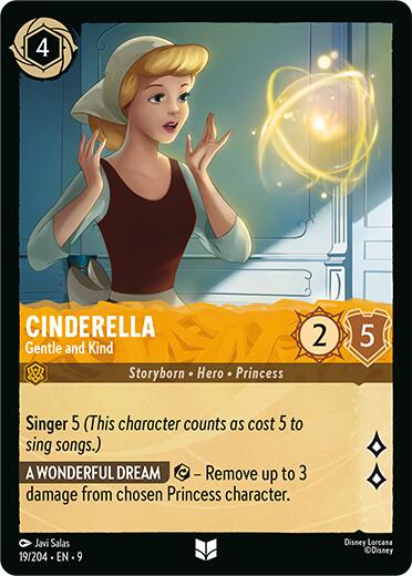 Cinderella - Gentle and Kind (19/204) [Fabled] | Shuffle n Cut Hobbies & Games