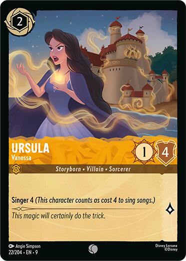 Ursula - Vanessa (22/204) [Fabled] | Shuffle n Cut Hobbies & Games