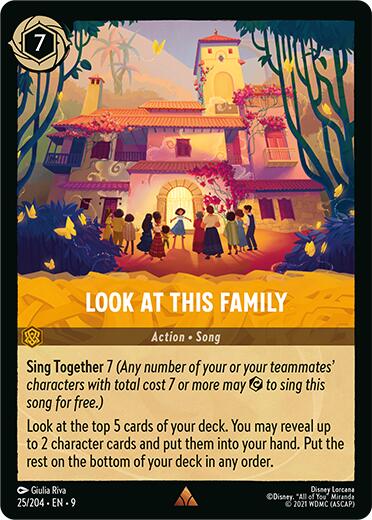Look at This Family (25/204) [Fabled] | Shuffle n Cut Hobbies & Games