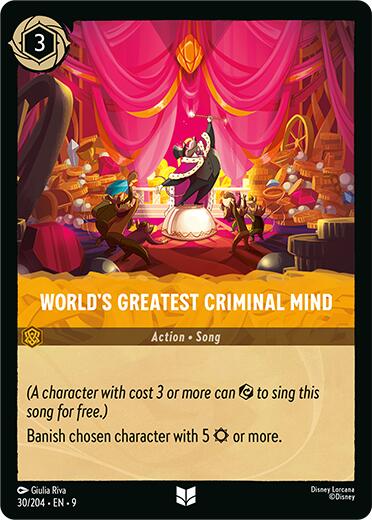 World's Greatest Criminal Mind (30/204) [Fabled] | Shuffle n Cut Hobbies & Games