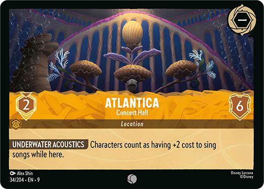 Atlantica - Concert Hall (34/204) [Fabled] | Shuffle n Cut Hobbies & Games