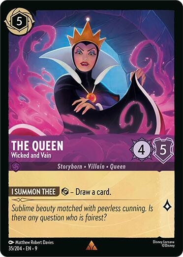 The Queen - Wicked and Vain (35/204) [Fabled] | Shuffle n Cut Hobbies & Games