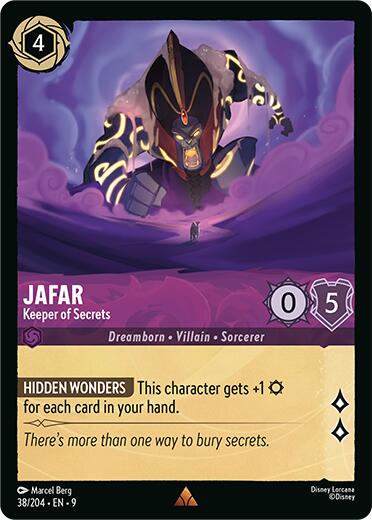 Jafar - Keeper of Secrets (38/204) [Fabled] | Shuffle n Cut Hobbies & Games