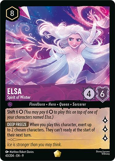 Elsa - Spirit of Winter (43/204) [Fabled] | Shuffle n Cut Hobbies & Games