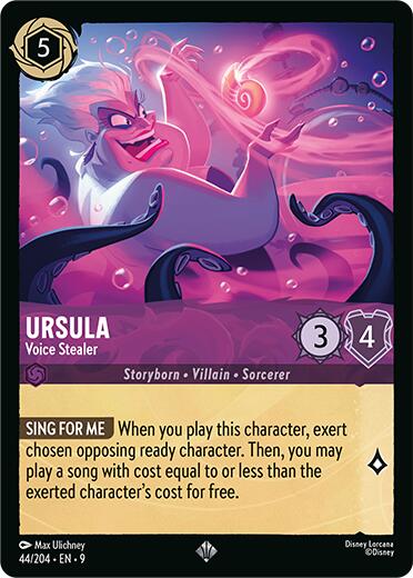 Ursula - Voice Stealer (44/204) [Fabled] | Shuffle n Cut Hobbies & Games