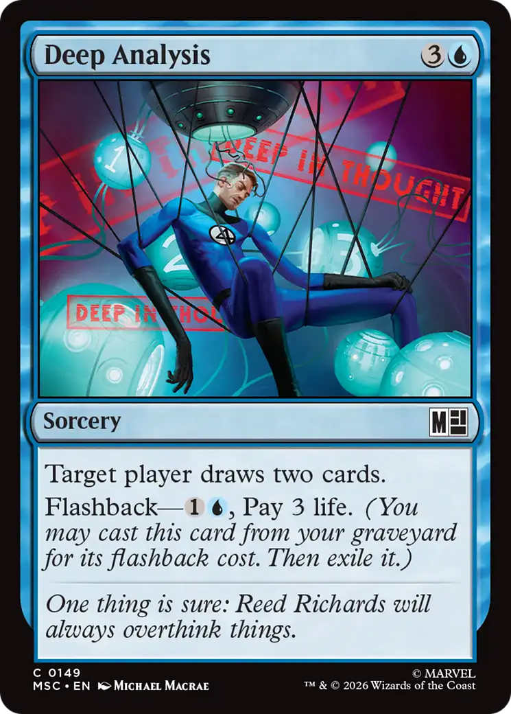 Deep Analysis [Marvel Super Heroes Commander] | Shuffle n Cut Hobbies & Games