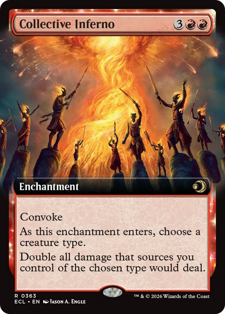Collective Inferno (Extended Art) [Lorwyn Eclipsed] | Shuffle n Cut Hobbies & Games