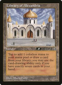 Library of Alexandria (Oversized) [Oversize Cards] | Shuffle n Cut Hobbies & Games