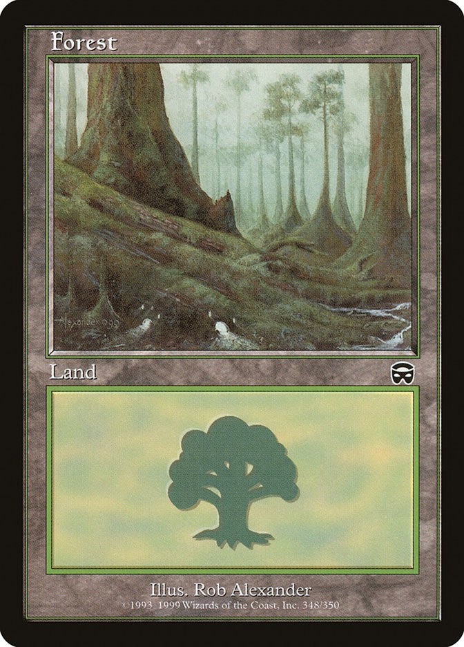Forest (348) [Mercadian Masques] | Shuffle n Cut Hobbies & Games