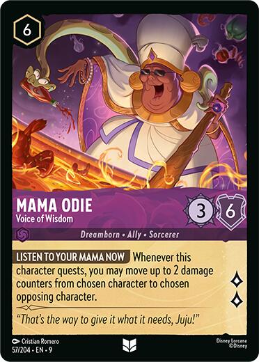 Mama Odie - Voice of Wisdom (57/204) [Fabled] | Shuffle n Cut Hobbies & Games
