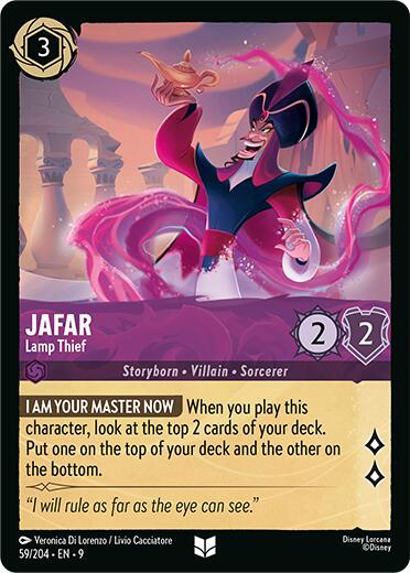 Jafar - Lamp Thief (59/204) [Fabled] | Shuffle n Cut Hobbies & Games