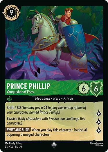 Prince Phillip - Vanquisher of Foes (73/204) [Fabled] | Shuffle n Cut Hobbies & Games