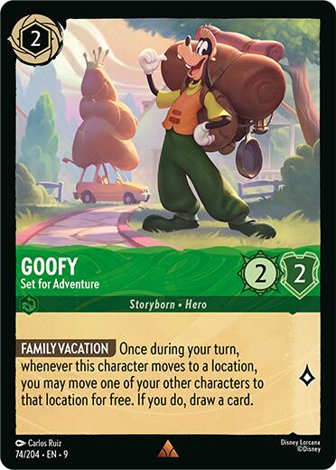 Goofy - Set for Adventure (74/204) [Fabled] | Shuffle n Cut Hobbies & Games