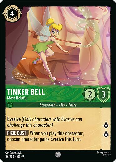 Tinker Bell - Most Helpful (88/204) [Fabled] | Shuffle n Cut Hobbies & Games