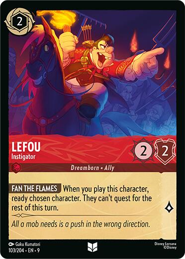 LeFou - Instigator (103/204) [Fabled] | Shuffle n Cut Hobbies & Games