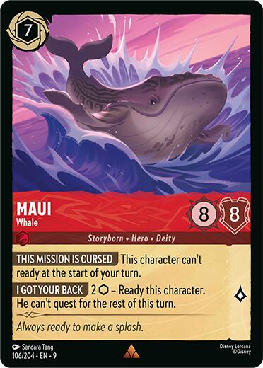 Maui - Whale (106/204) [Fabled] | Shuffle n Cut Hobbies & Games