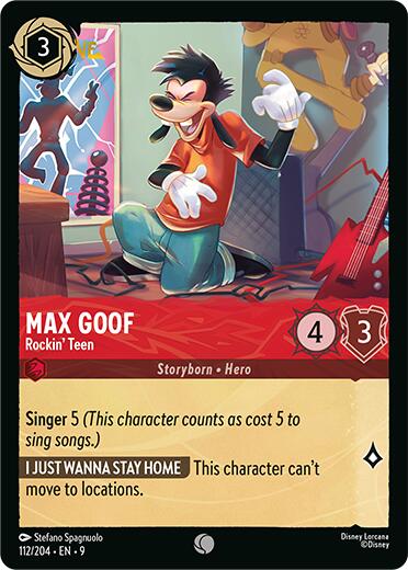 Max Goof - Rockin' Teen (112/204) [Fabled] | Shuffle n Cut Hobbies & Games