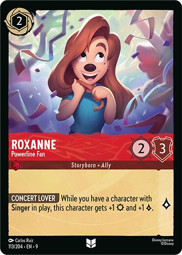 Roxanne - Powerline Fan (113/204) [Fabled] | Shuffle n Cut Hobbies & Games