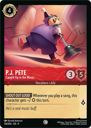 P.J. Pete - Caught Up in the Music (114/204) [Fabled] | Shuffle n Cut Hobbies & Games