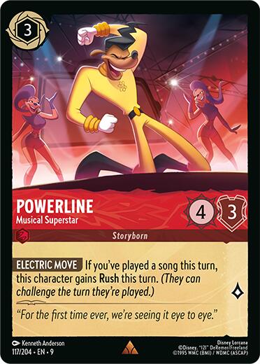 Powerline - Musical Superstar (117/204) [Fabled] | Shuffle n Cut Hobbies & Games