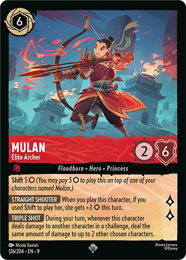 Mulan - Elite Archer (126/204) [Fabled] | Shuffle n Cut Hobbies & Games