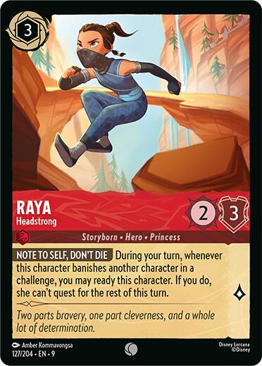 Raya - Headstrong (127/204) [Fabled] | Shuffle n Cut Hobbies & Games