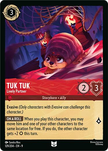 Tuk Tuk - Lively Partner (129/204) [Fabled] | Shuffle n Cut Hobbies & Games