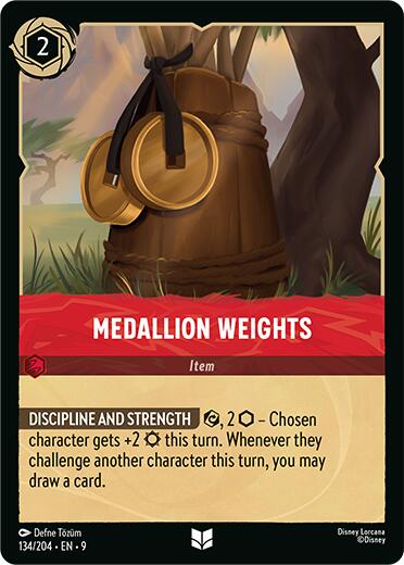Medallion Weights (134/204) [Fabled] | Shuffle n Cut Hobbies & Games