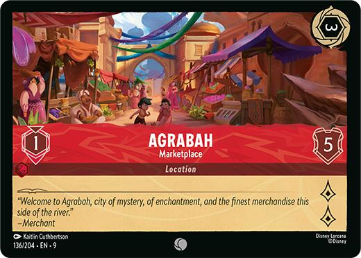 Agrabah - Marketplace (136/204) [Fabled] | Shuffle n Cut Hobbies & Games