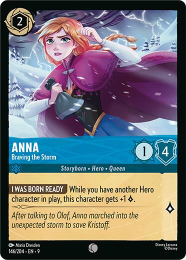 Anna - Braving the Storm (146/204) [Fabled] | Shuffle n Cut Hobbies & Games
