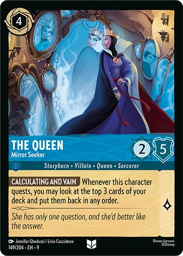 The Queen - Mirror Seeker (149/204) [Fabled] | Shuffle n Cut Hobbies & Games