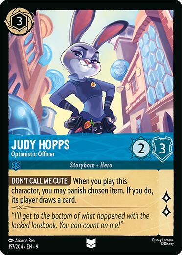 Judy Hopps - Optimistic Officer (157/204) [Fabled] | Shuffle n Cut Hobbies & Games