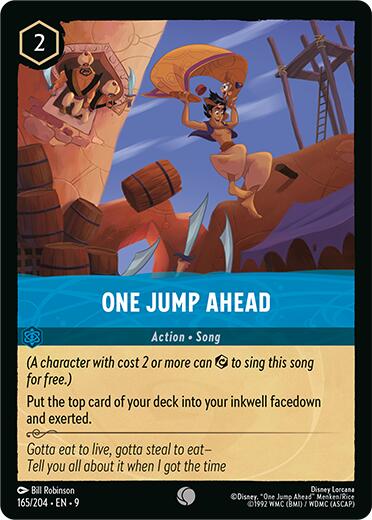 One Jump Ahead (165/204) [Fabled] | Shuffle n Cut Hobbies & Games