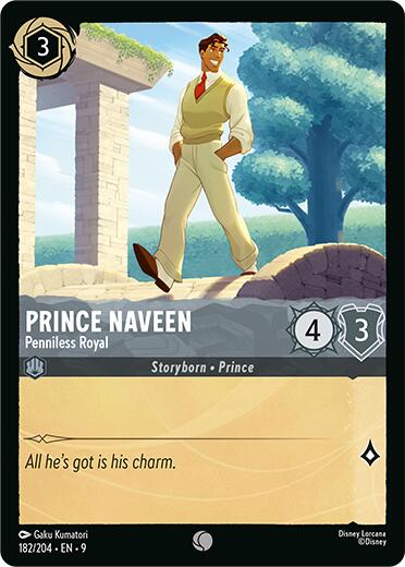 Prince Naveen - Penniless Royal (182/204) [Fabled] | Shuffle n Cut Hobbies & Games
