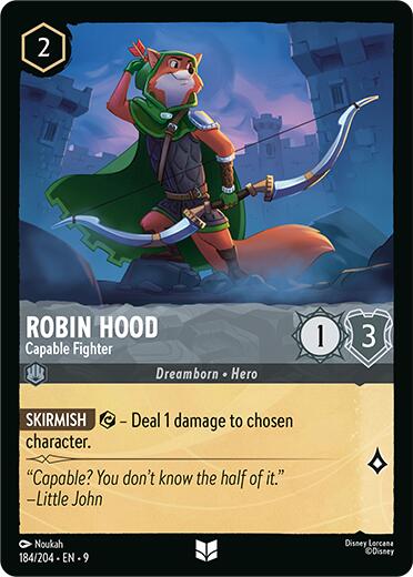 Robin Hood - Capable Fighter (184/204) [Fabled] | Shuffle n Cut Hobbies & Games