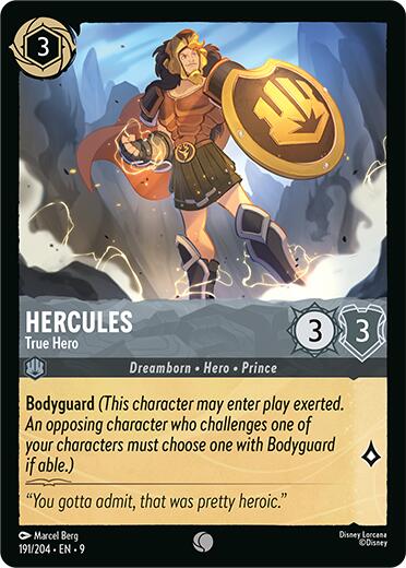 Hercules - True Hero (191/204) [Fabled] | Shuffle n Cut Hobbies & Games