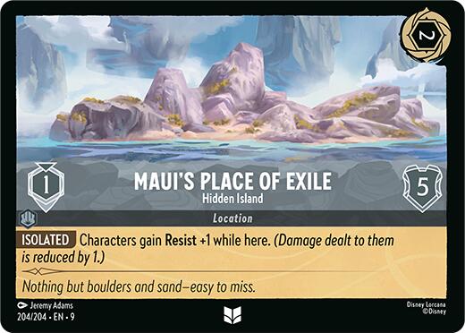 Maui's Place of Exile - Hidden Island (204/204) [Fabled] | Shuffle n Cut Hobbies & Games