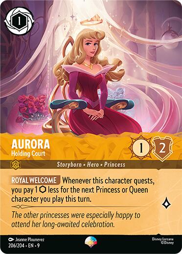 Aurora - Holding Court (Epic) (206/204) [Fabled] | Shuffle n Cut Hobbies & Games