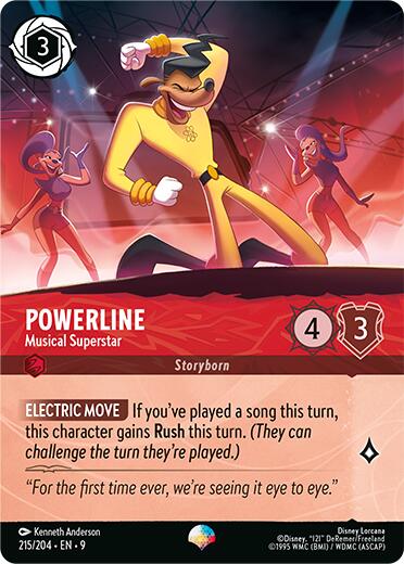 Powerline - Musical Superstar (Epic) (215/204) [Fabled] | Shuffle n Cut Hobbies & Games