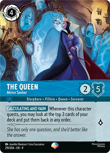 The Queen - Mirror Seeker (Epic) (219/204) [Fabled] | Shuffle n Cut Hobbies & Games