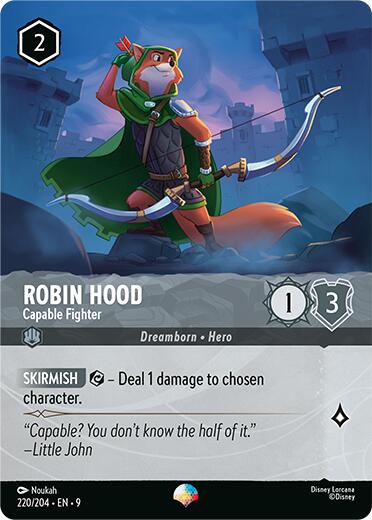 Robin Hood - Capable Fighter (Epic) (220/204) [Fabled] | Shuffle n Cut Hobbies & Games