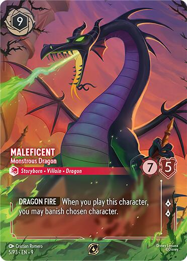 Maleficent - Monstrous Dragon (Store Championship) (5/P3) [Promo Cards] | Shuffle n Cut Hobbies & Games